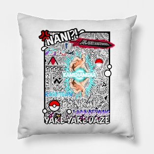 Anime Typography Pillow