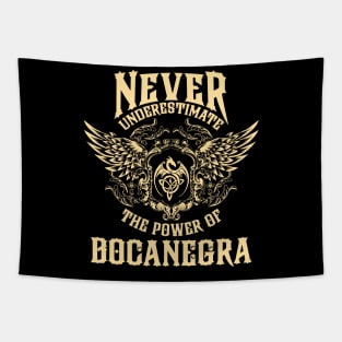 Bocanegra Name Shirt Bocanegra Power Never Underestimate Tapestry