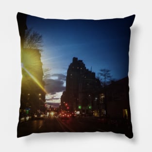 Upper West Side, Manhattan, New York City Pillow