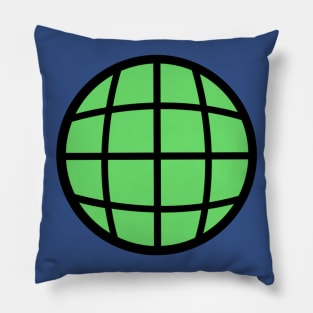 Planeteers Shirt Logo Pillow