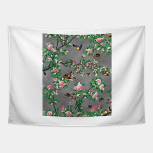 Chinoiserie Grey Tapestry