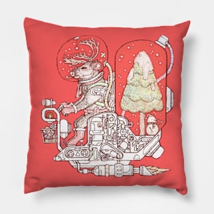 Reindeer space suits Pillow