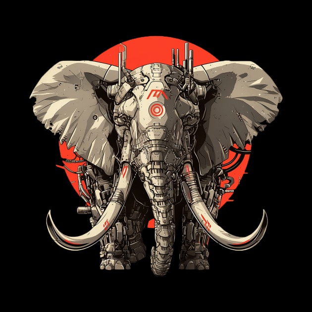 mecha elephant by StevenBag