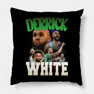 Derrick White #9 Boston Pillow