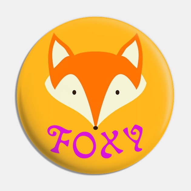 Foxy Fox Pin by sinisterginger