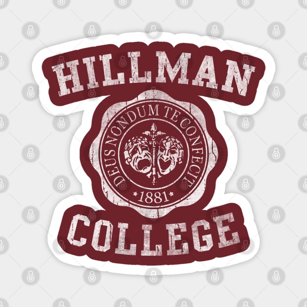 Hillman College Magnet by sobermacho