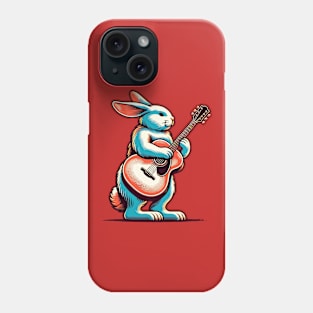 Guitarist rabbit Phone Case