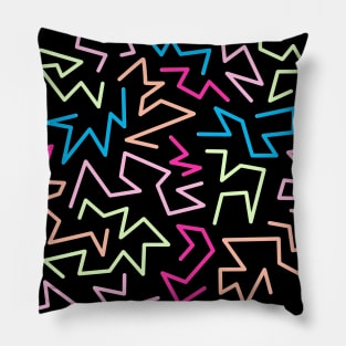 Geometric doodle Pillow