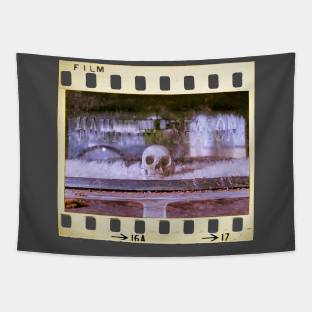 Skull Dash 35mm Tapestry by Haunting Season