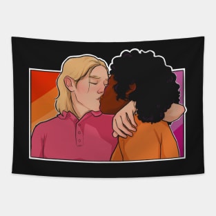 Tara and Darcy heartstopper Tapestry