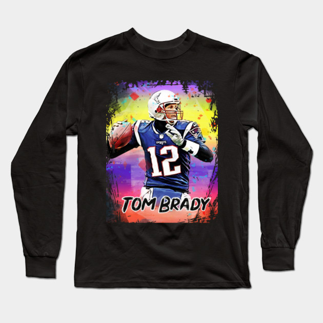 tom brady long sleeve jersey