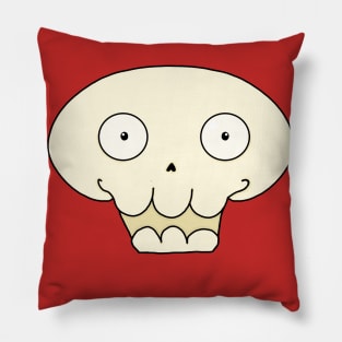 Happy Skull Pillow