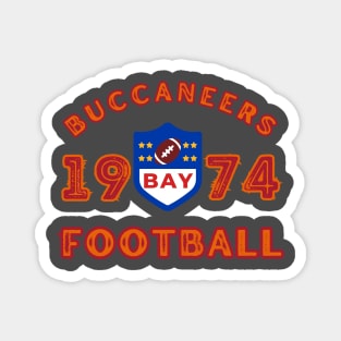 Tampa Bay Buccaneers Vintage Style Magnet