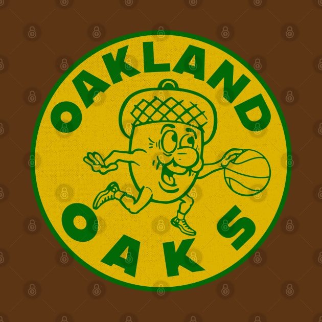 Defunct Oakland Oaks ABA Basketball by LocalZonly