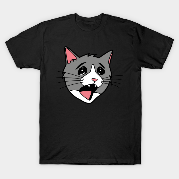 Screaming Cat Meme Cat T Shirt Teepublic Tons of awesome cat meme wallpapers to download for free. teepublic