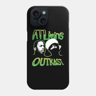 OUTKAST ATLIENS GREEN WHITE Phone Case