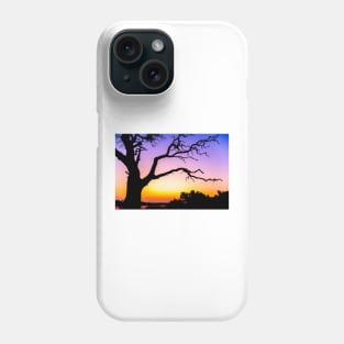 Tree At Sunset Phone Case