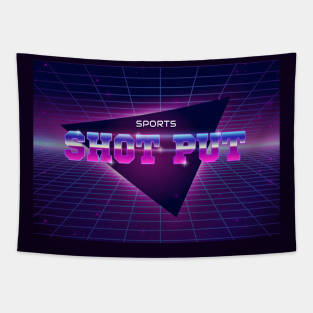 Sport Shot Put Tapestry