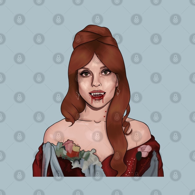 Fearless Vampire Sharon Tate by thelamehuman