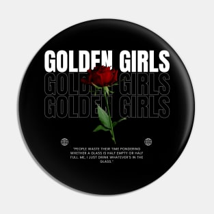 Golden Girls // Flower Pin
