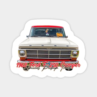 1968 Ford F250 Camper Special Pickup Truck Magnet