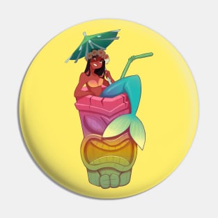 tiki drink Pin