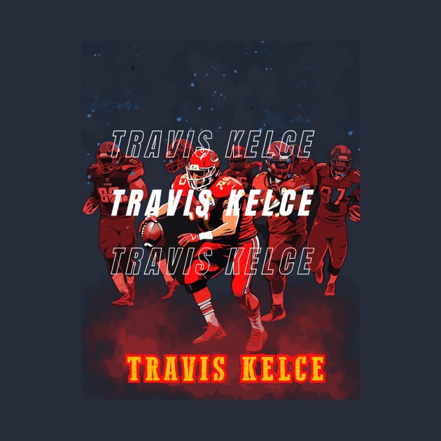 Travis Kelce by Charlie Dion