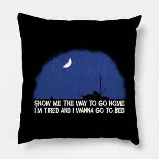 Tired Jaws Pillow