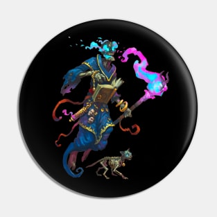 Skeleton mage Pin