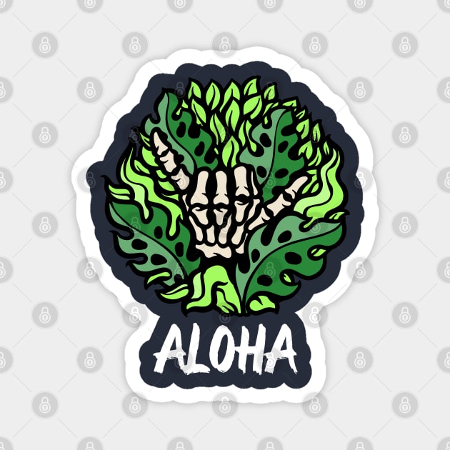 Aloha till death Magnet by The Patron