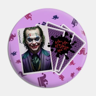 Joker Graffiti Card 2 Pin