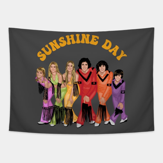 Sunshine Day Tapestry by Slightly Unhinged