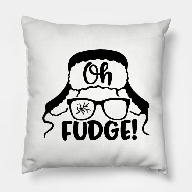 Oh Fudge! Pillow by NovaTeeShop