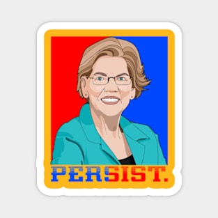 Persist Elizabeth Warren Magnet