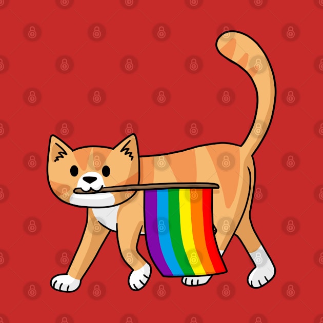 Pride Cat by Doodlecats 