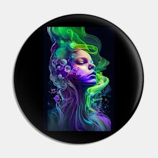 Fluid Woman Pin