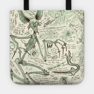 Vegetable Man Alien Cryptid Tote