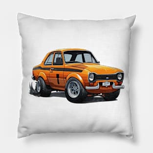 cartoon Ford Escort MK1 Pillow