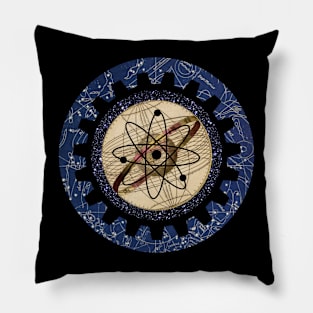 Celestial Steampunk Mechanics Pillow