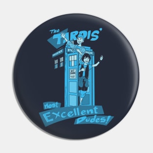 Tardis Adventure (2 color) Pin