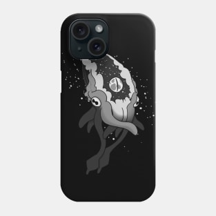 Cosmic Squid B&W Phone Case