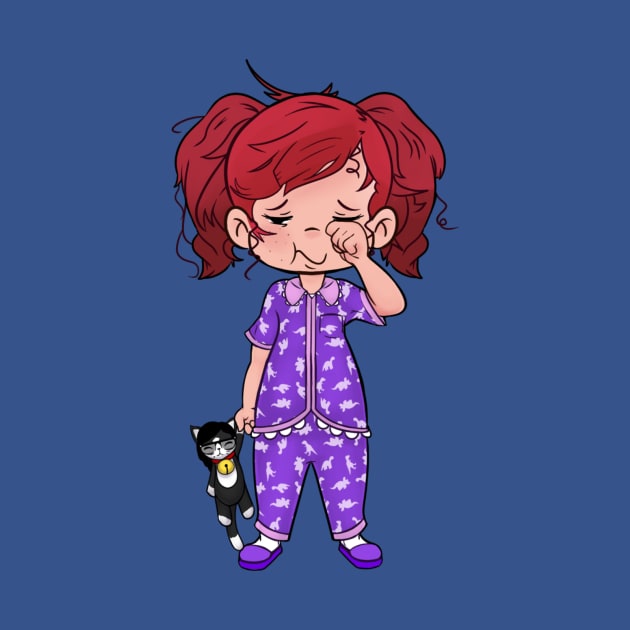 Sleepy Eloise by AwkwardKittyINC