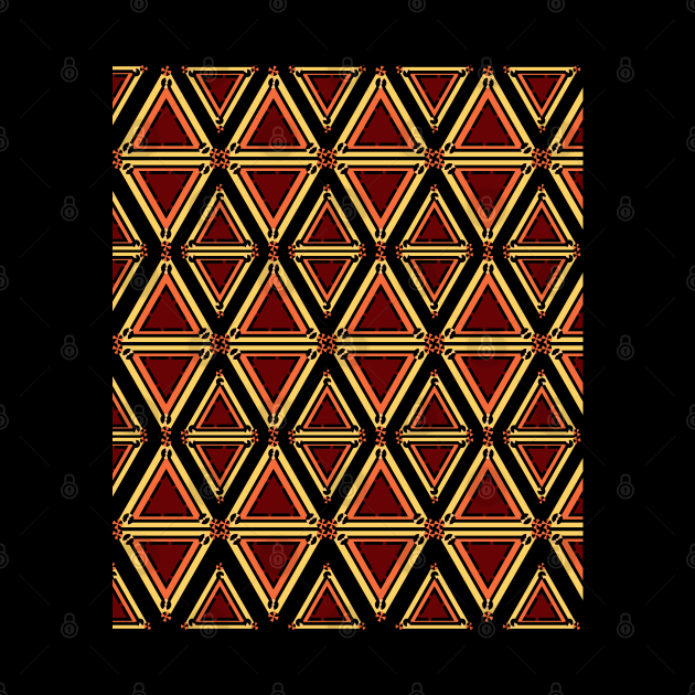 Geometric triangle Seamless Pattern by Ezzkouch