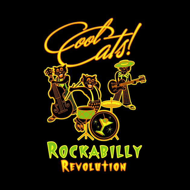 Cool Cats Rockabilly by PLAYDIGITAL2020