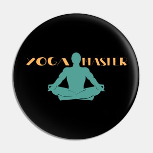 Vintage Meditating Yoga Master Pin