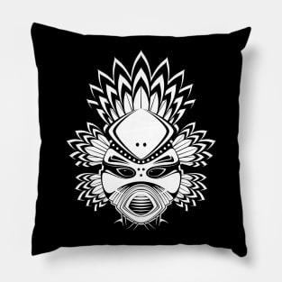 Black shaman Pillow