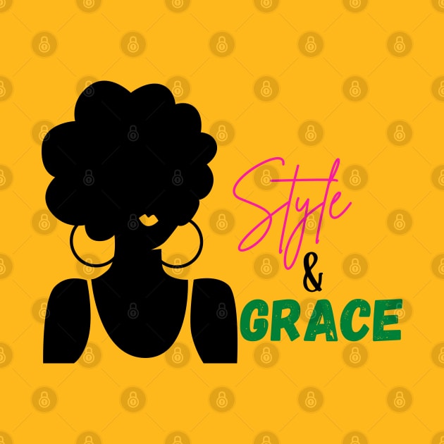 Style And Grace | Chic Girl Phrase by Ms Ruth