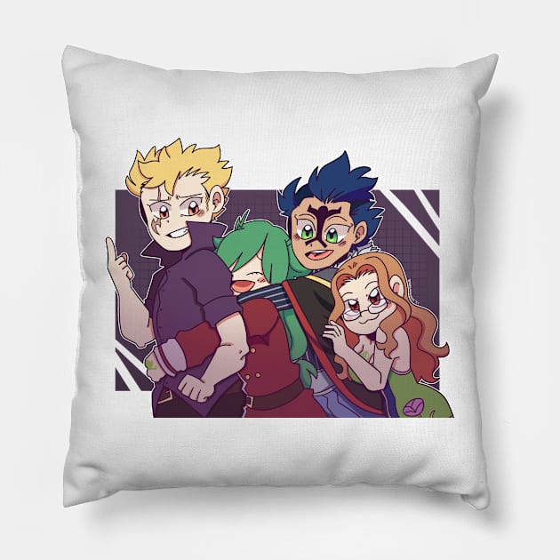 The Raijinshuu Pillow by Dragnoodles