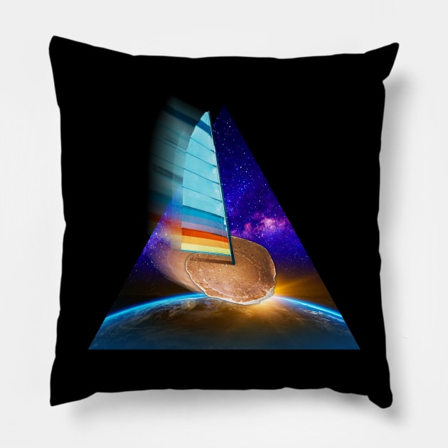 Oumuamua Pillow by Weird Science Pod