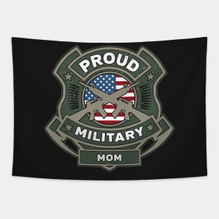 Proud Military Mom Tapestry